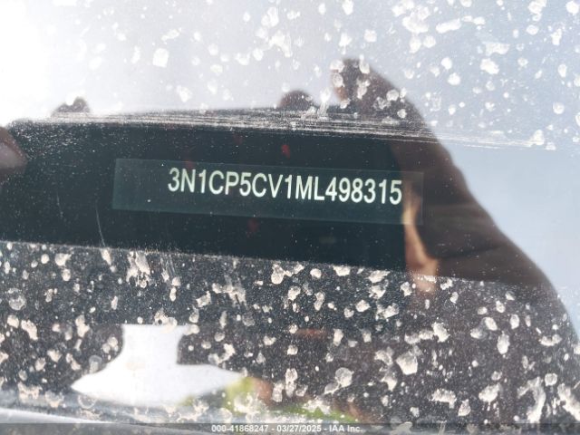 3N1CP5CV1ML498315 Nissan Kicks Sv Xtronic Cvt