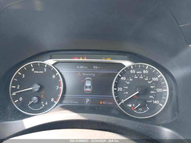 1N4BL4DV8MN317374 Nissan Altima Sv Fwd