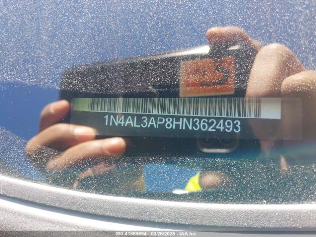 1N4AL3AP8HN362493 Nissan Altima 2.5 S