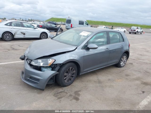 3VW217AU6FM102664 Volkswagen Golf Tsi S 4-door