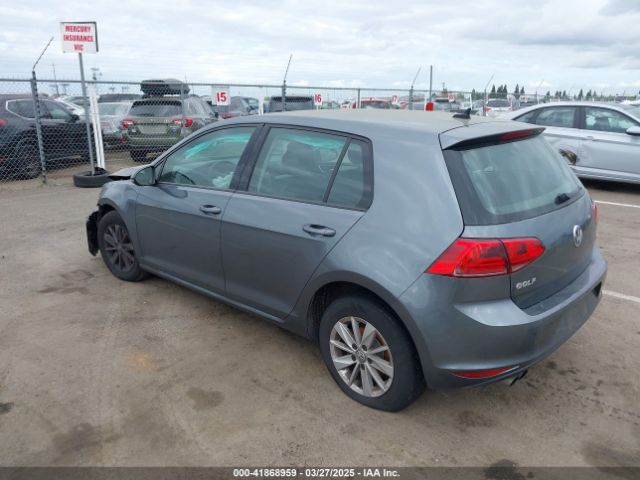 3VW217AU6FM102664 Volkswagen Golf Tsi S 4-door