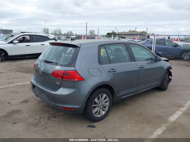 3VW217AU6FM102664 Volkswagen Golf Tsi S 4-door