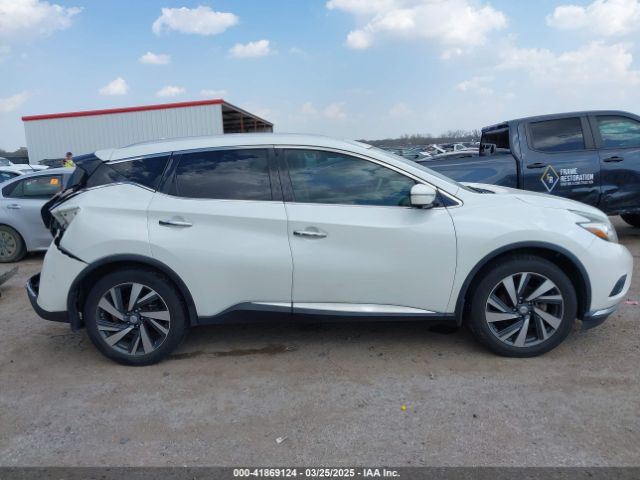 5N1AZ2MH5FN213233 Nissan Murano Platinum