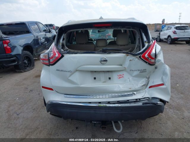 5N1AZ2MH5FN213233 Nissan Murano Platinum