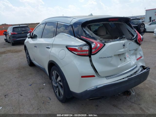 5N1AZ2MH5FN213233 Nissan Murano Platinum