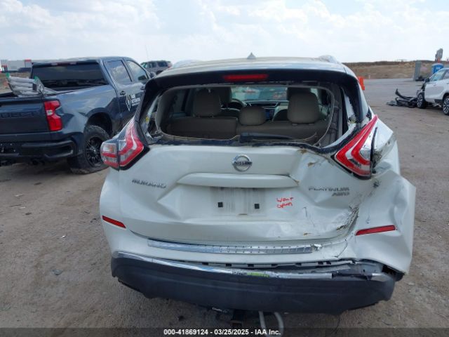 5N1AZ2MH5FN213233 Nissan Murano Platinum
