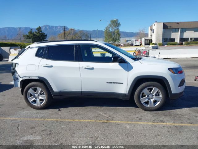 3C4NJCBB6NT192862 Jeep Compass Latitude Fwd