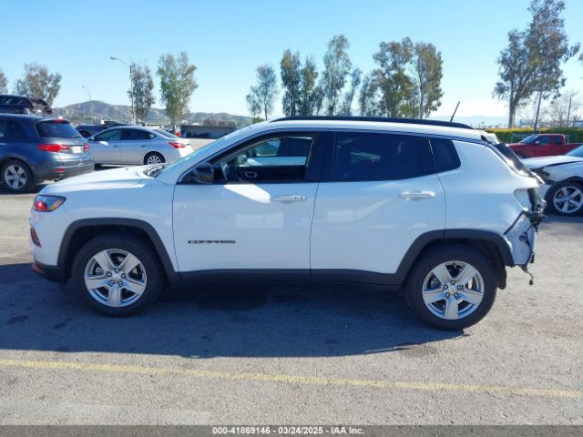 3C4NJCBB6NT192862 Jeep Compass Latitude Fwd