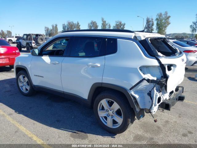 3C4NJCBB6NT192862 Jeep Compass Latitude Fwd