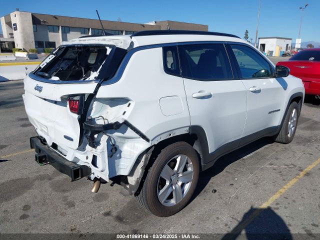 3C4NJCBB6NT192862 Jeep Compass Latitude Fwd