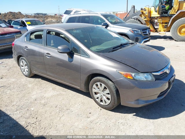 41869216 :رقم المزاد ، 2HGFB2F55CH524541 vin ، 2012 Honda Civic Lx مزاد بيع