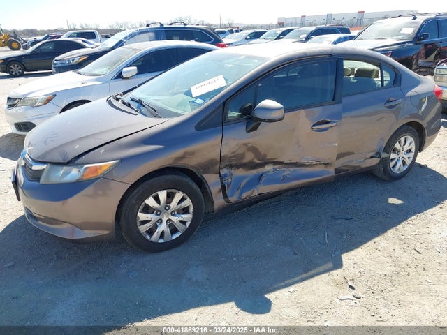 41869216 :رقم المزاد ، 2HGFB2F55CH524541 vin ، 2012 Honda Civic Lx مزاد بيع