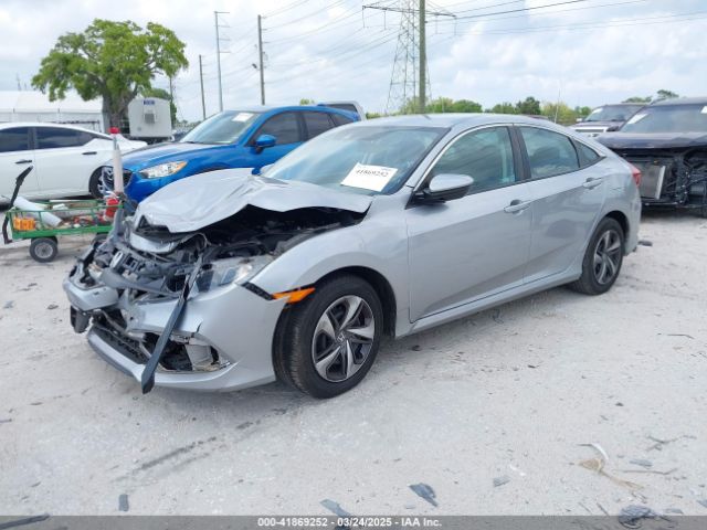 2019 HONDA CIVIC 19XFC2F62KE017319 Photo 1