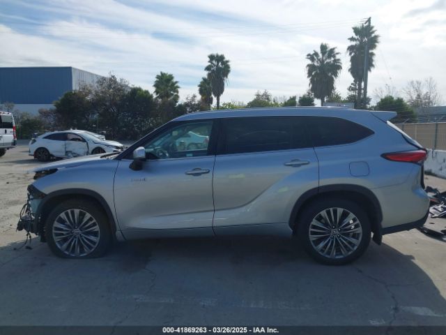 5TDEBRCH3MS017352 Toyota Highlander Hybrid Platinum