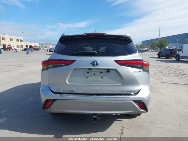 5TDEBRCH3MS017352 Toyota Highlander Hybrid Platinum
