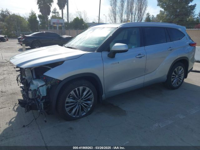5TDEBRCH3MS017352 Toyota Highlander Hybrid Platinum