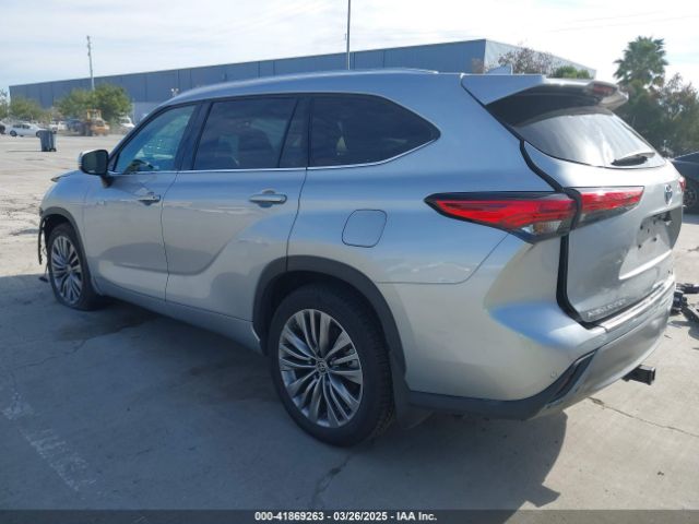 5TDEBRCH3MS017352 Toyota Highlander Hybrid Platinum