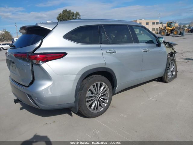 5TDEBRCH3MS017352 Toyota Highlander Hybrid Platinum