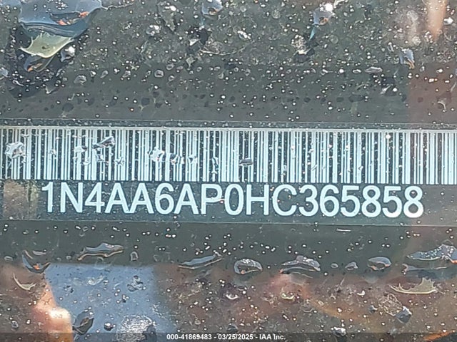 1N4AA6AP0HC365858 Nissan Maxima 3.5 Platinum