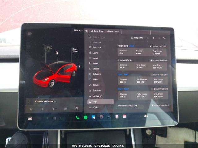 5YJ3E1EB4JF122412 Tesla Model 3 Long Range/performance
