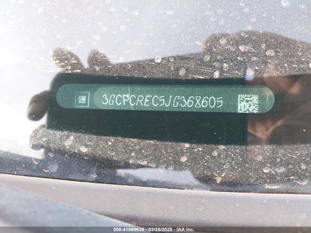 3GCPCREC5JG368605 Chevrolet Silverado 1500 1lt