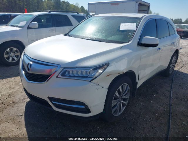 5FRYD3H60EB015980 Acura Mdx Technology Pkg W/entertainment Pkg
