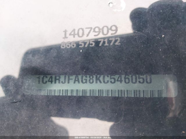 1C4RJFAG8KC546050 Jeep Grand Cherokee Altitude 4x4