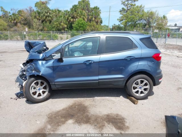 MAJ6S3GLXMC441005 Ford Ecosport Se