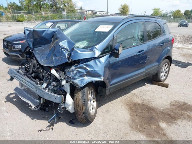 MAJ6S3GLXMC441005 Ford Ecosport Se
