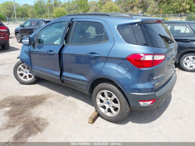 MAJ6S3GLXMC441005 Ford Ecosport Se