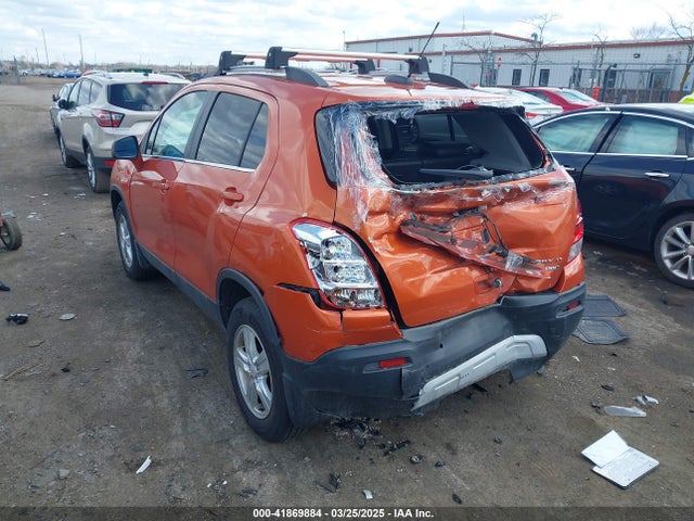 Chevrolet Trax Lt 2016 KL7CJPSB6GB572798 Image 3