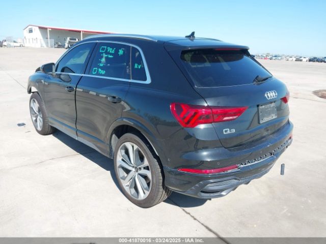 WA1EECF3XM1133790 Audi Q3 Premium Plus 45 Tfsi S Line Quattro Tiptronic