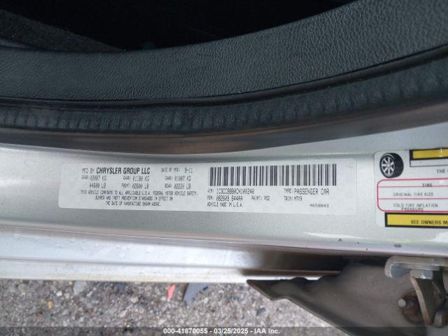 2012 CHRYSLER 200 1C3CCBBB0CN100240 Photo 8