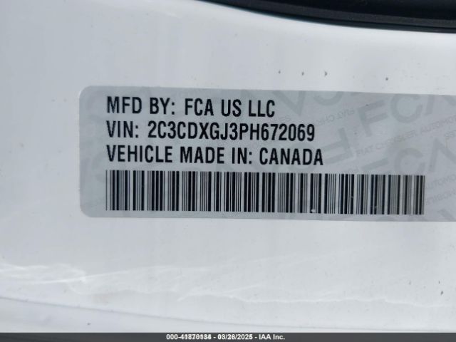 2023 DODGE CHARGER 2C3CDXGJ3PH672069 Photo 8