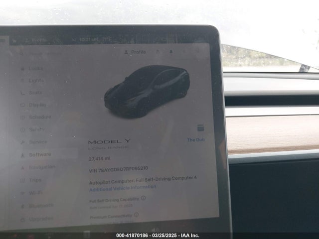 2024 TESLA MODEL Y 7SAYGDED7RF095210 Photo 6