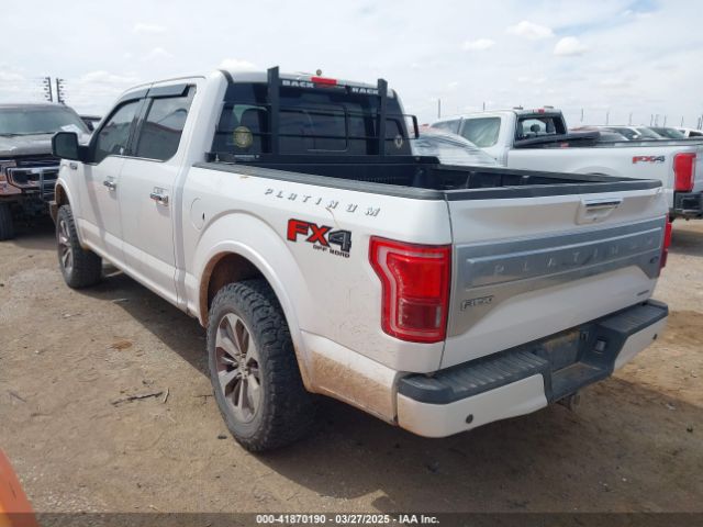 1FTEW1EF0FFB78293 Ford F-150 Platinum