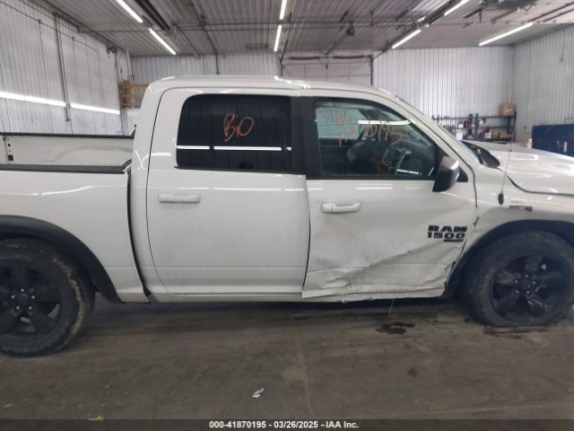1C6RR7LGXKS743195 RAM 1500 Classic Warlock  4x4 5'7 Box