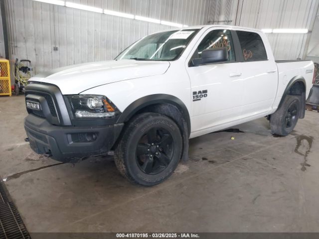 1C6RR7LGXKS743195 RAM 1500 Classic Warlock  4x4 5'7 Box