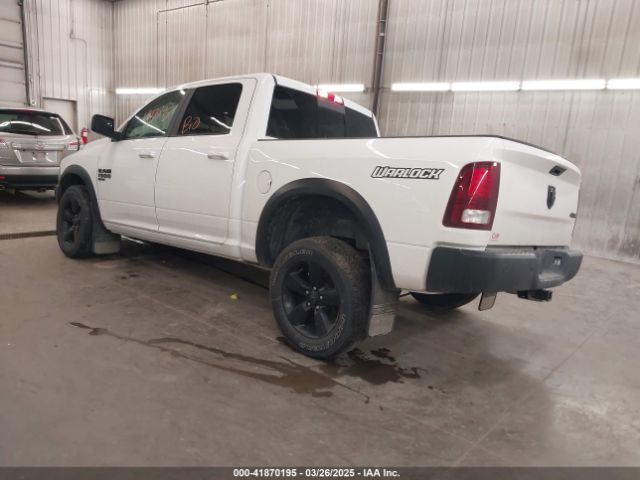 1C6RR7LGXKS743195 RAM 1500 Classic Warlock  4x4 5'7 Box