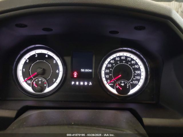 1C6RR7LGXKS743195 RAM 1500 Classic Warlock  4x4 5'7 Box