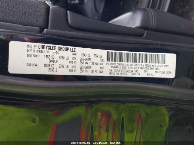 1C4RJFAG3FC602594 Jeep Grand Cherokee Altitude