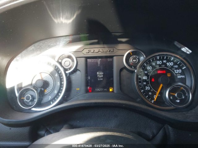 1C6SRFMT0KN755152 RAM 1500 Big Horn/lone Star  4x4 6'4 Box