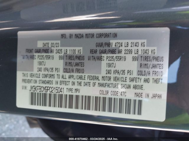 JM3KFBCM9P0215041 Mazda Cx-5 2.5 S Carbon Edition