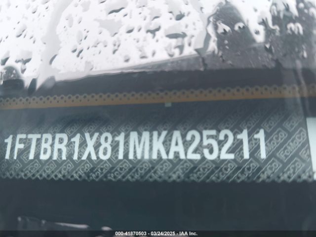 1FTBR1X81MKA25211 Ford Transit-250
