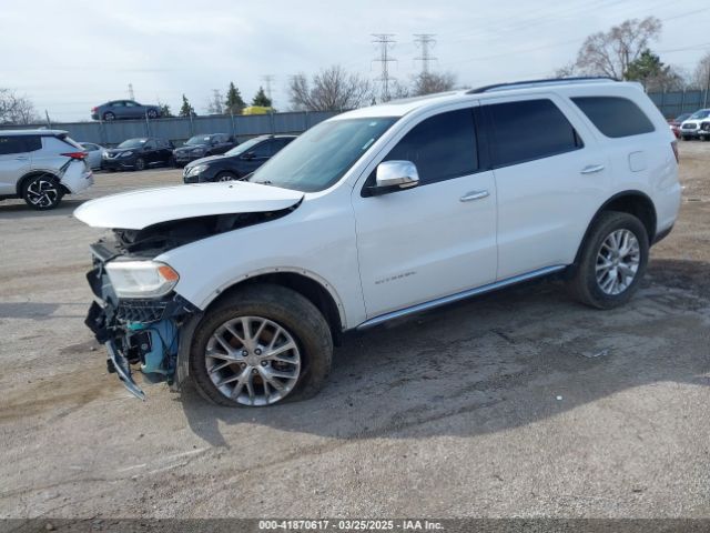 1C4SDJET2FC202500 Dodge Durango Citadel