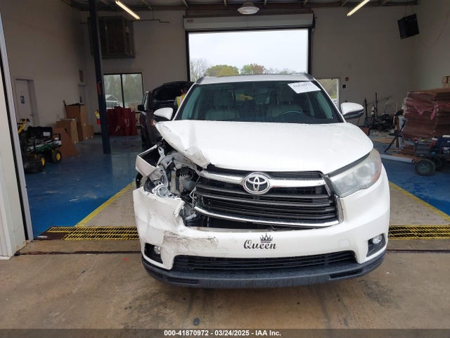 5TDKKRFH2GS165592 Toyota Highlander Xle V6