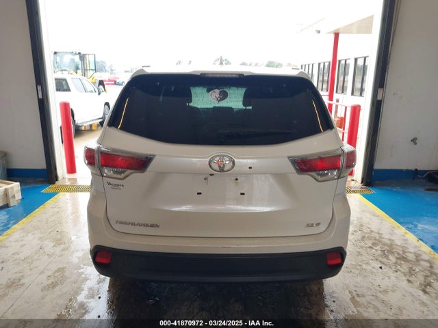 5TDKKRFH2GS165592 Toyota Highlander Xle V6