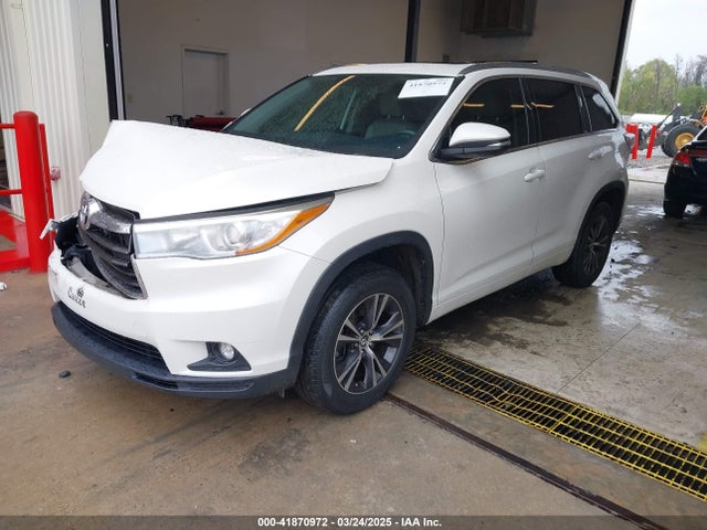 5TDKKRFH2GS165592 Toyota Highlander Xle V6