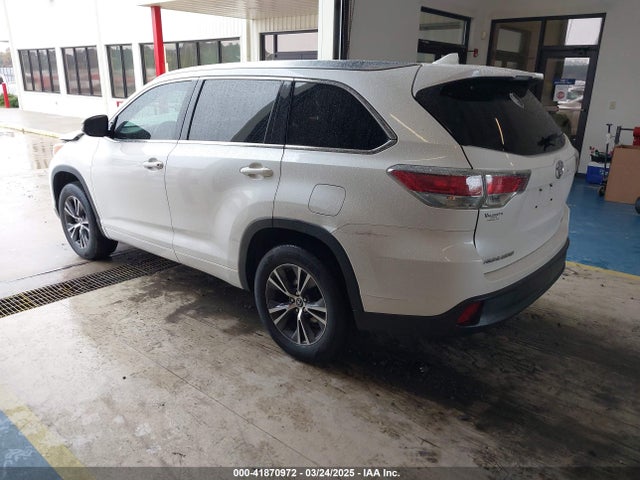 5TDKKRFH2GS165592 Toyota Highlander Xle V6