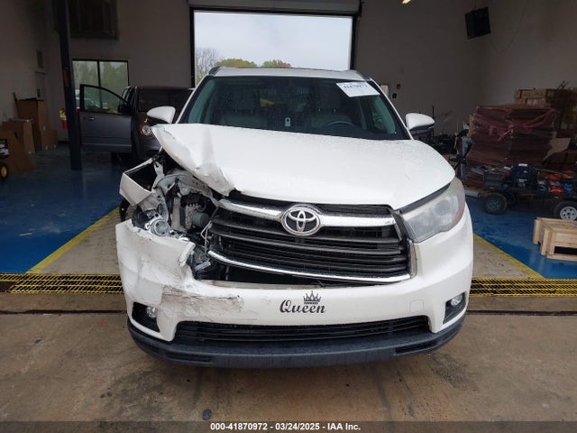 5TDKKRFH2GS165592 Toyota Highlander Xle V6